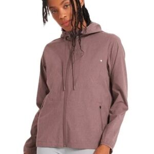 Vuori Outdoor Trainer Shell Hazel Mauve UPF 30+ Hooded Women’s Small VW501